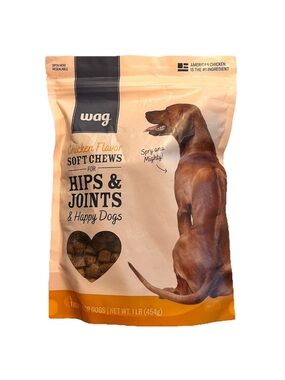 Hip & Joint Training Treats for Dogs, made by the Amazon brand, - Wag